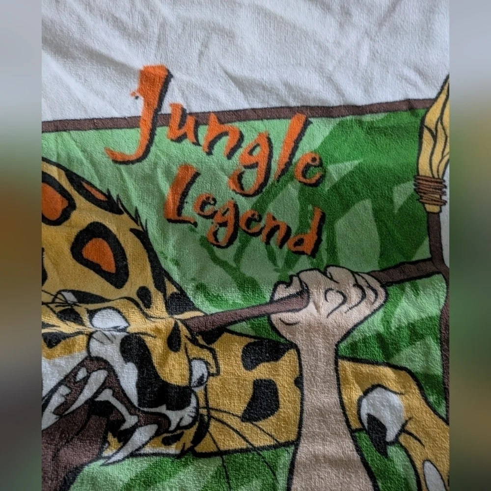 VINTAGE Disney Tarzan Bath Beach Towel